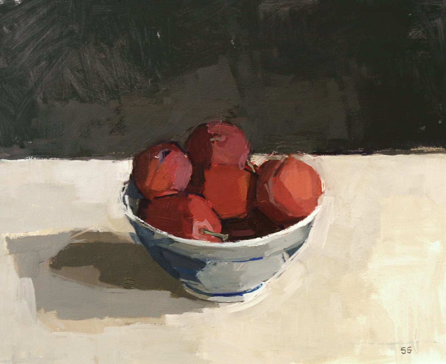 Sarah Spackman , Red Plum Bowl, 2025
