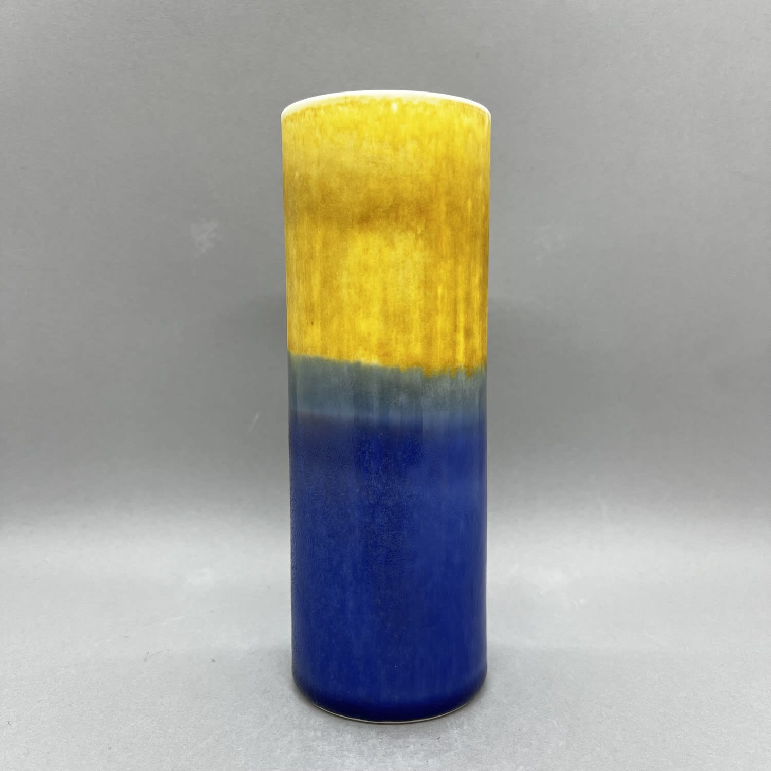 Yuta Segawa, Cylinder Vase - Sunflower & Navy