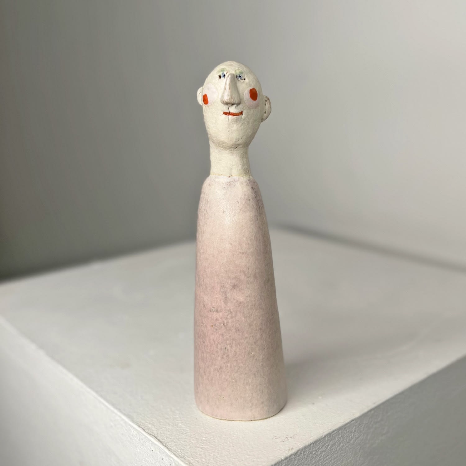 Jane Muir, Little Man, Chalky pink
