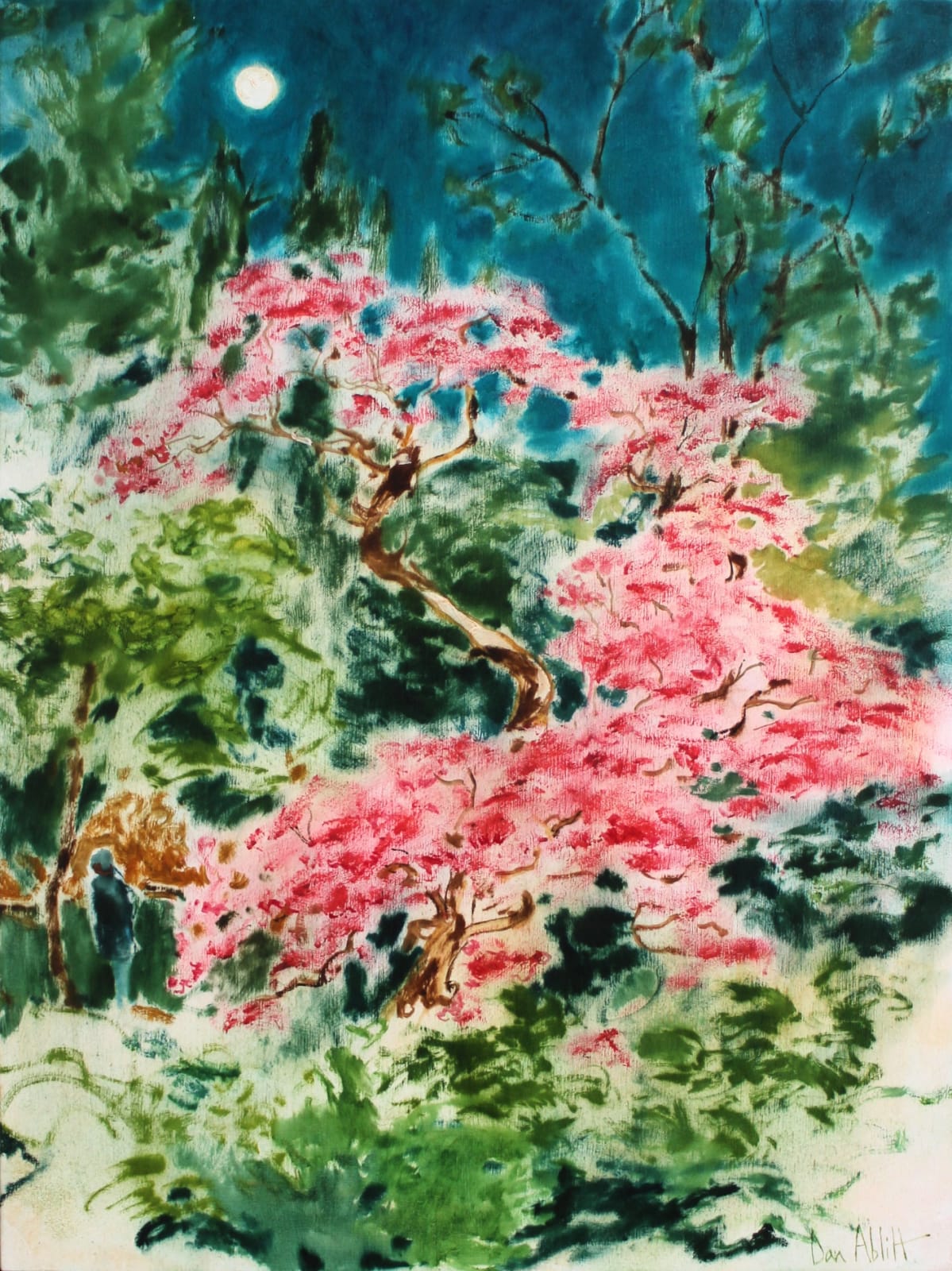 Daniel Ablitt, Azalea in the Moonlight, 2025