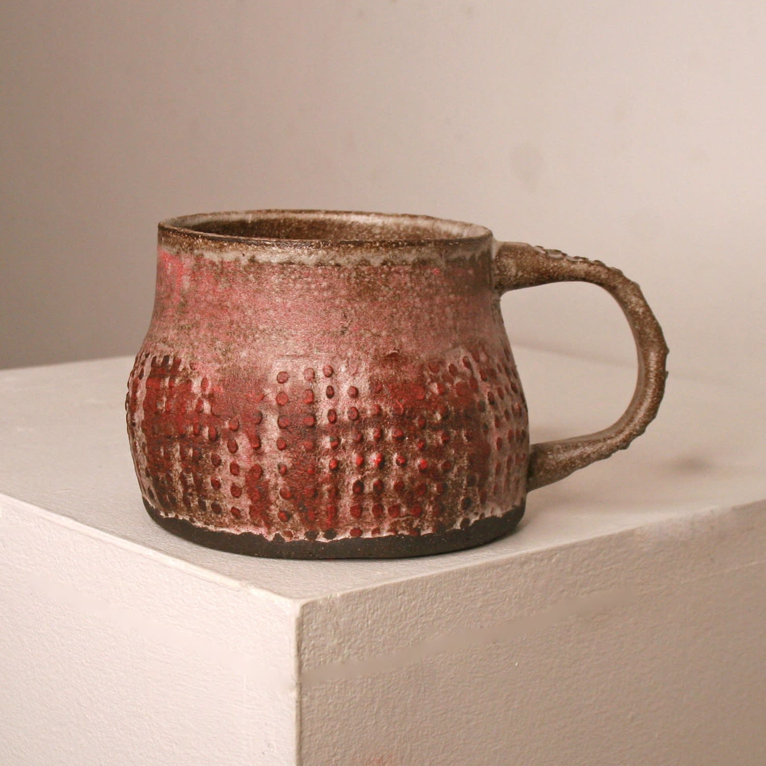 Elly Wall, Red Mug #2