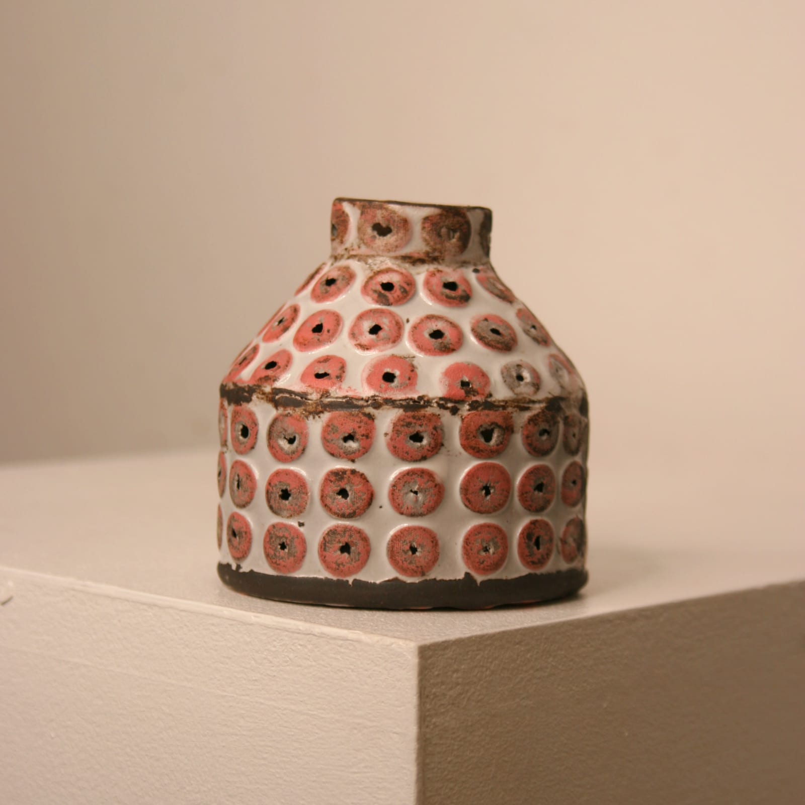 Elly Wall, Pink Bottle Vase