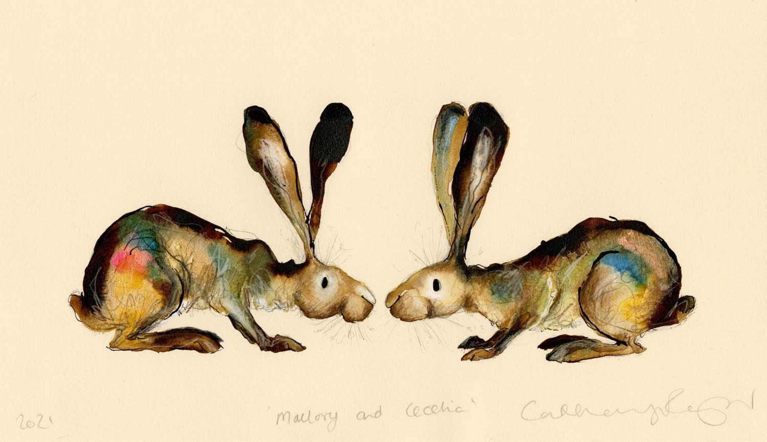 Catherine Rayner, Mallory and Cecelia, 2021
