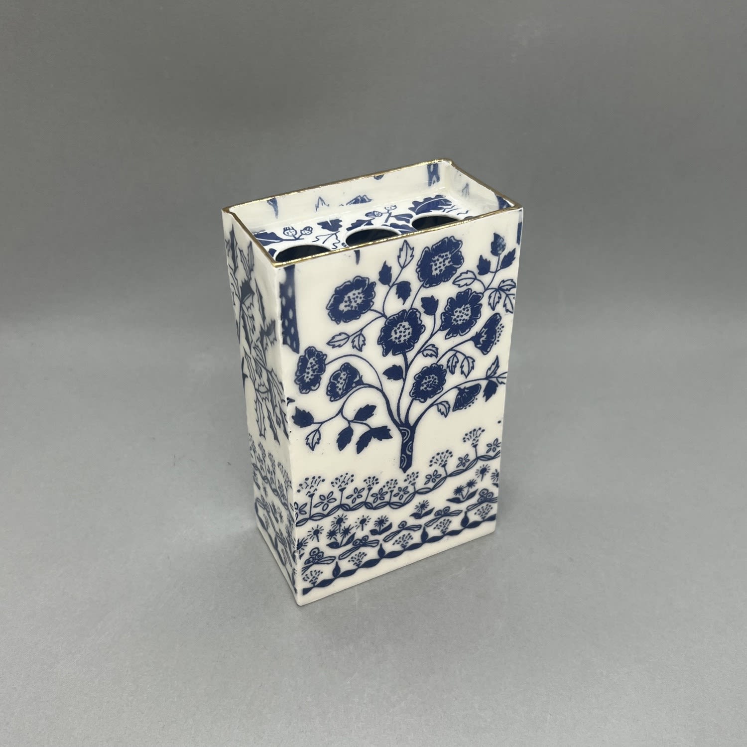 Janine Roper , Cotswold Tree - Flower Brick