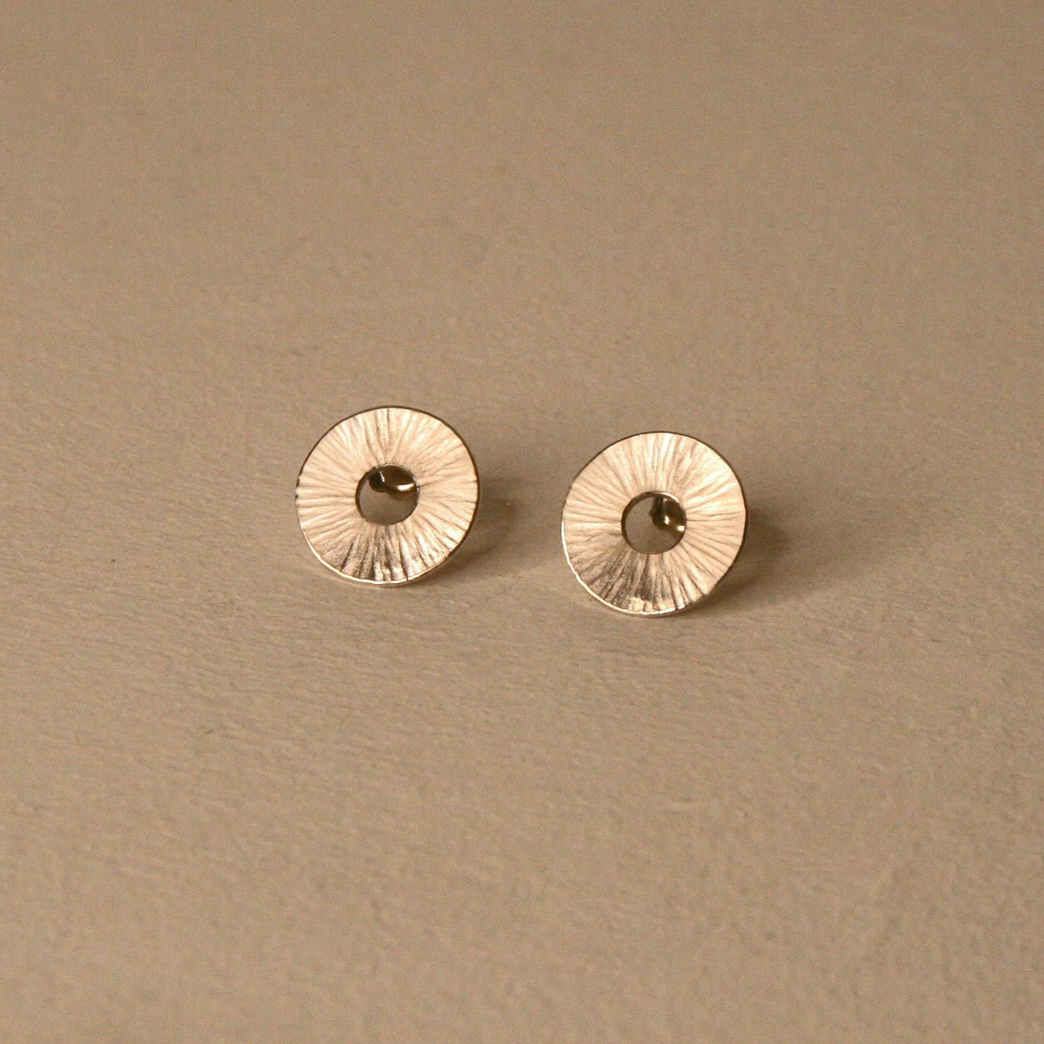 Emily Fermor, Thick Rays Sterling Silver Earring Studs