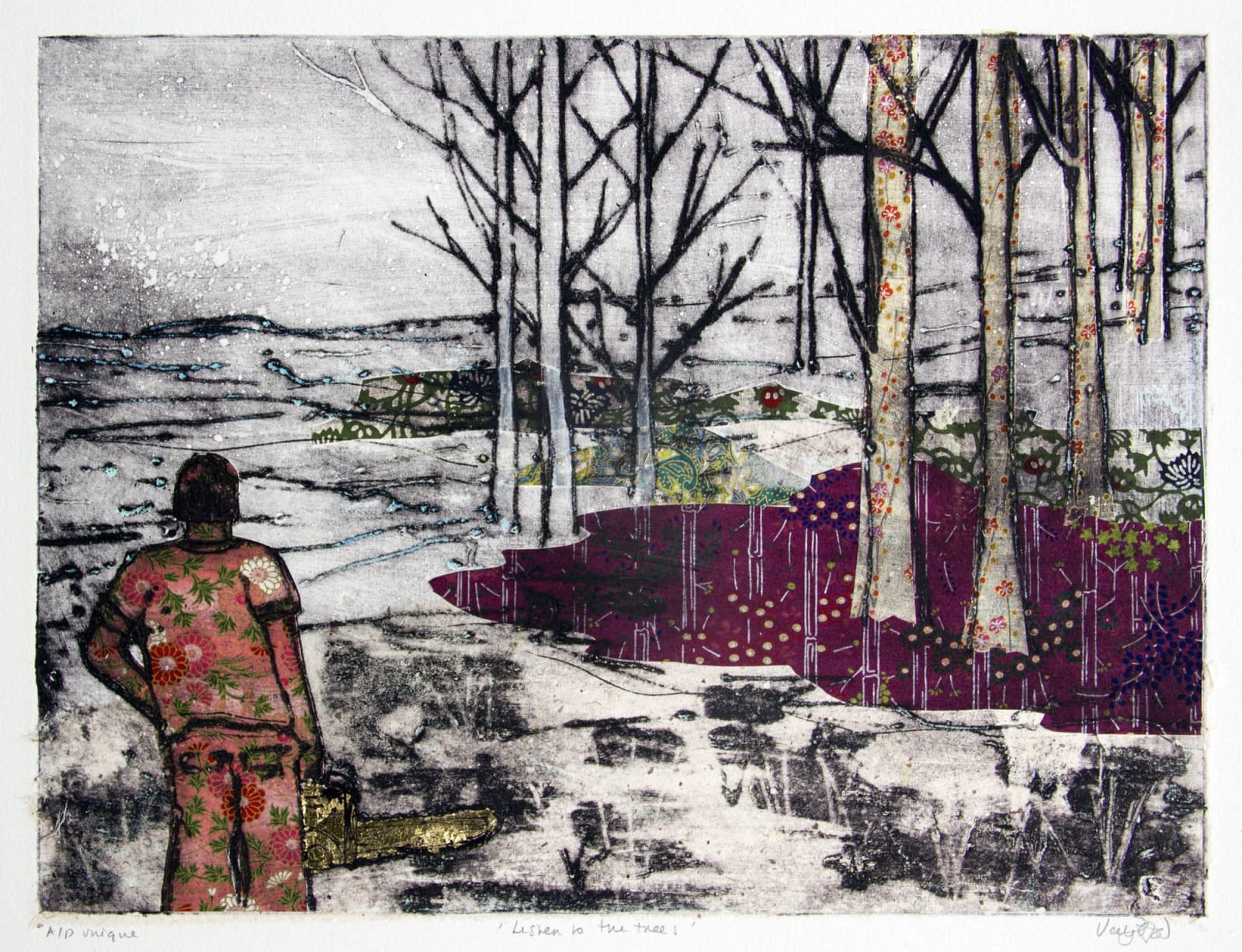 Vicky Oldfield, Listen To the Trees, 2020