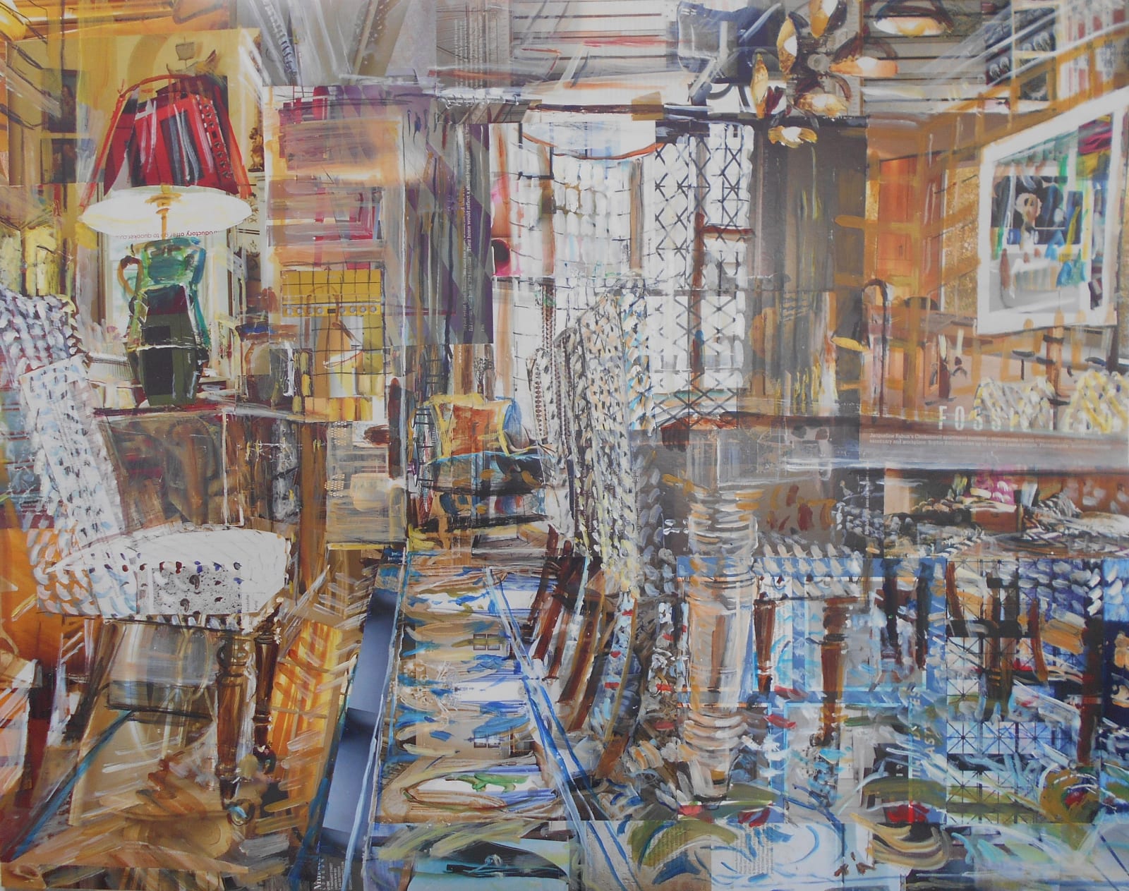 Alison Pullen, London Interior - Dining Room (Fossil)
