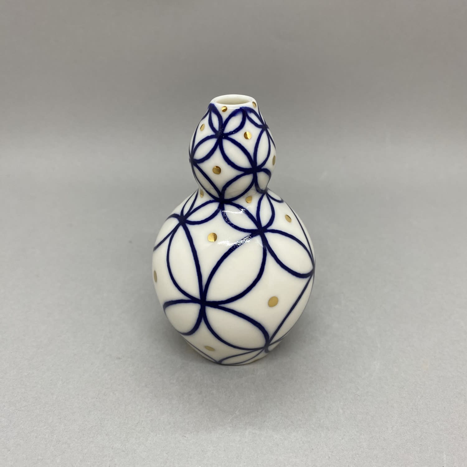 Rhian Malin, Small Double Ring Venus Bottle with Gold