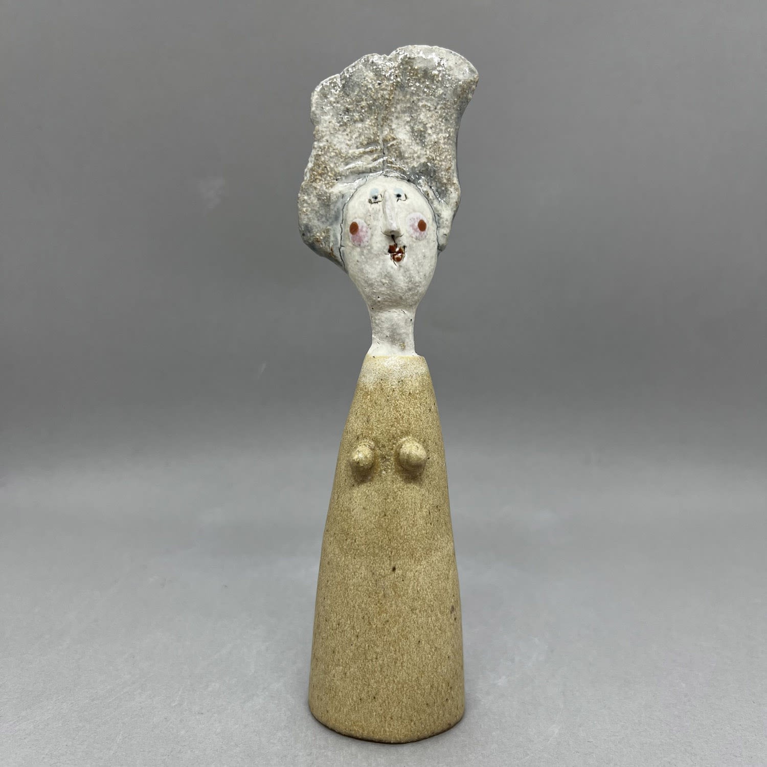 Jane Muir, Little Lady - Yellow With White Spotted Collar