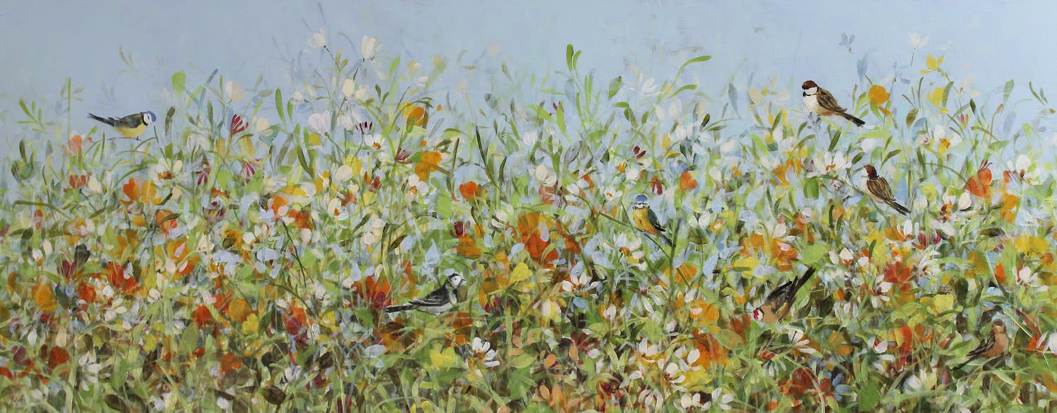 Fletcher Prentice, Garden Border Song Birds, 2020