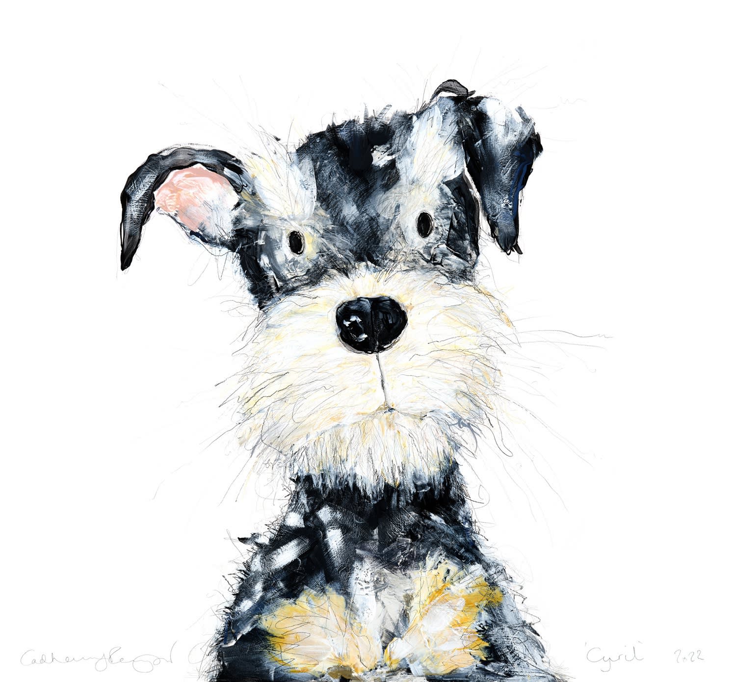 Mini schnauzer art online
