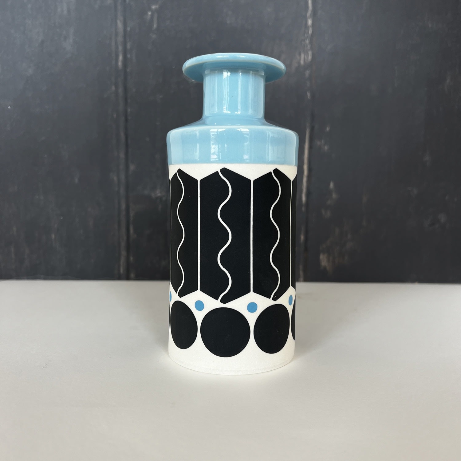 MapMap, Large Can Bottle - Sky Blue & Black