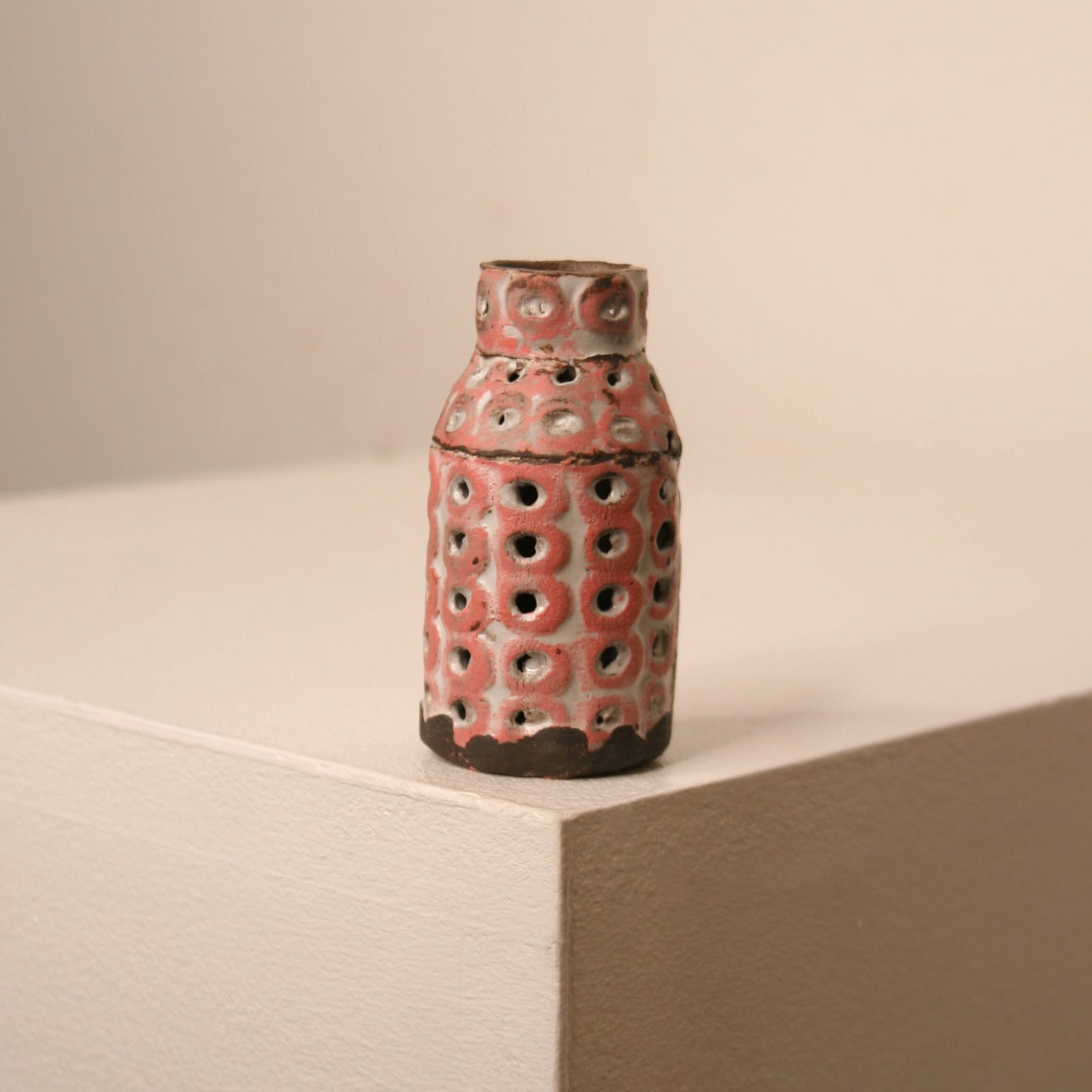 Elly Wall, Tiny Pink Bottle Vase I