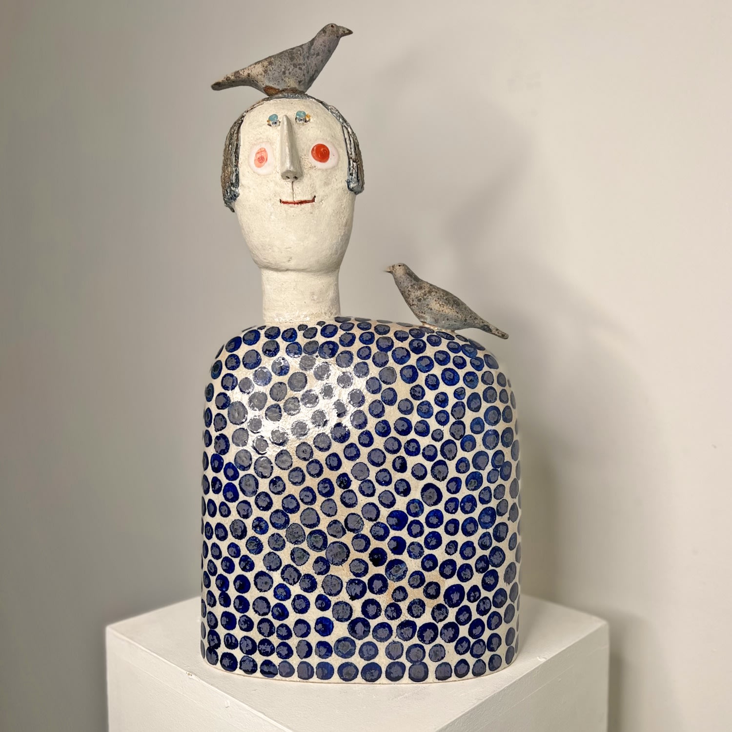 Jane Muir, Bird-Head Blue Spots