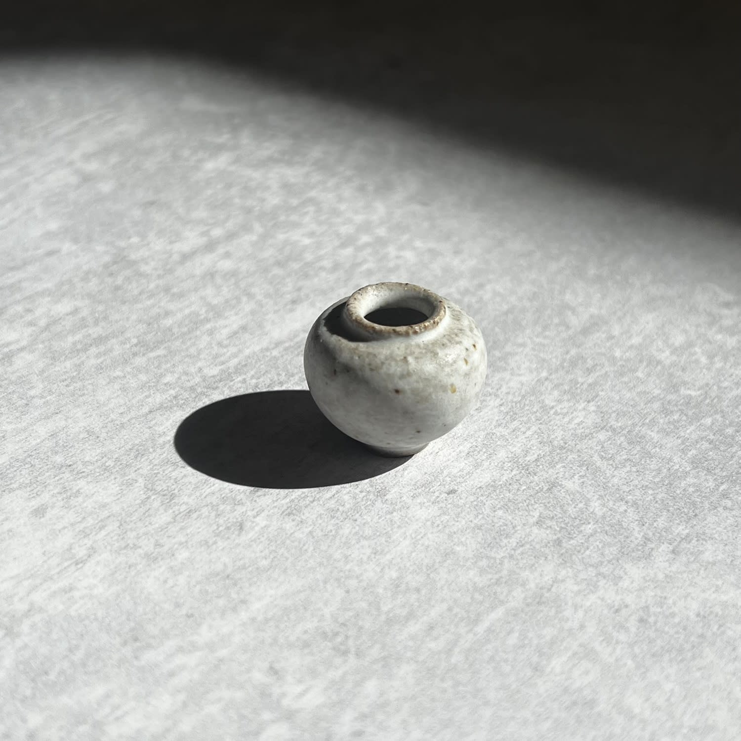 Yuta Segawa, Miniature Vase - Small Speckled White