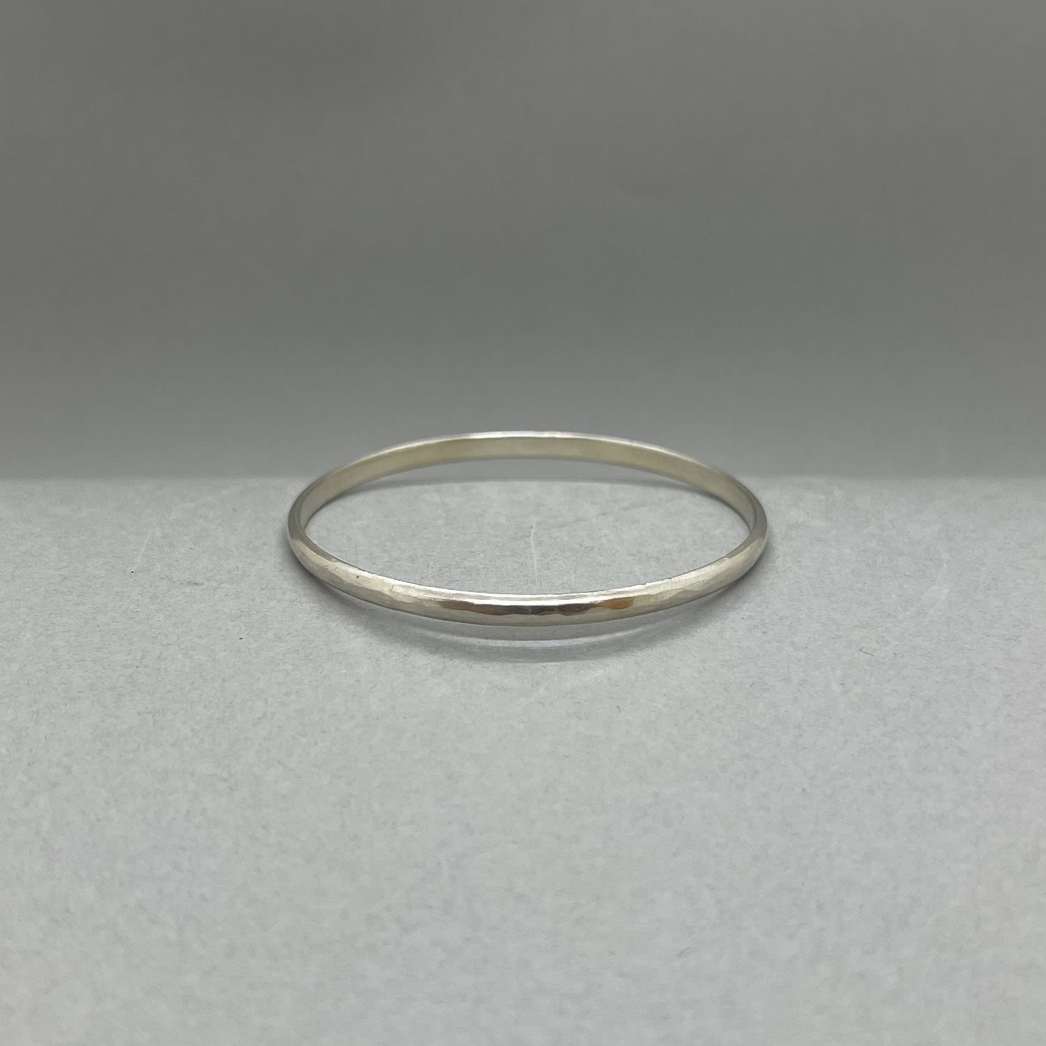 Emily Fermor, Sterling Silver Hammered Bangle
