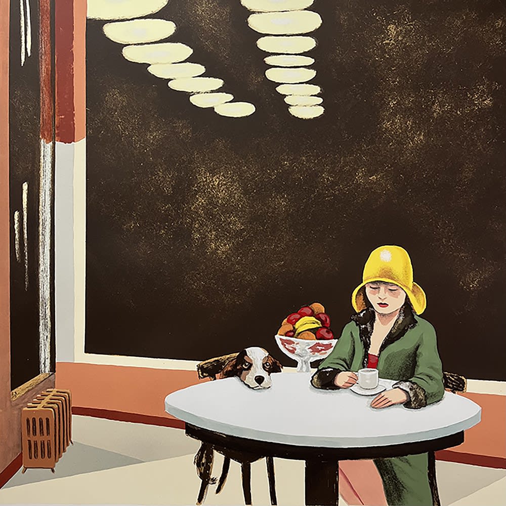 Mychael Barratt, Edward Hopper's Dog, 2023