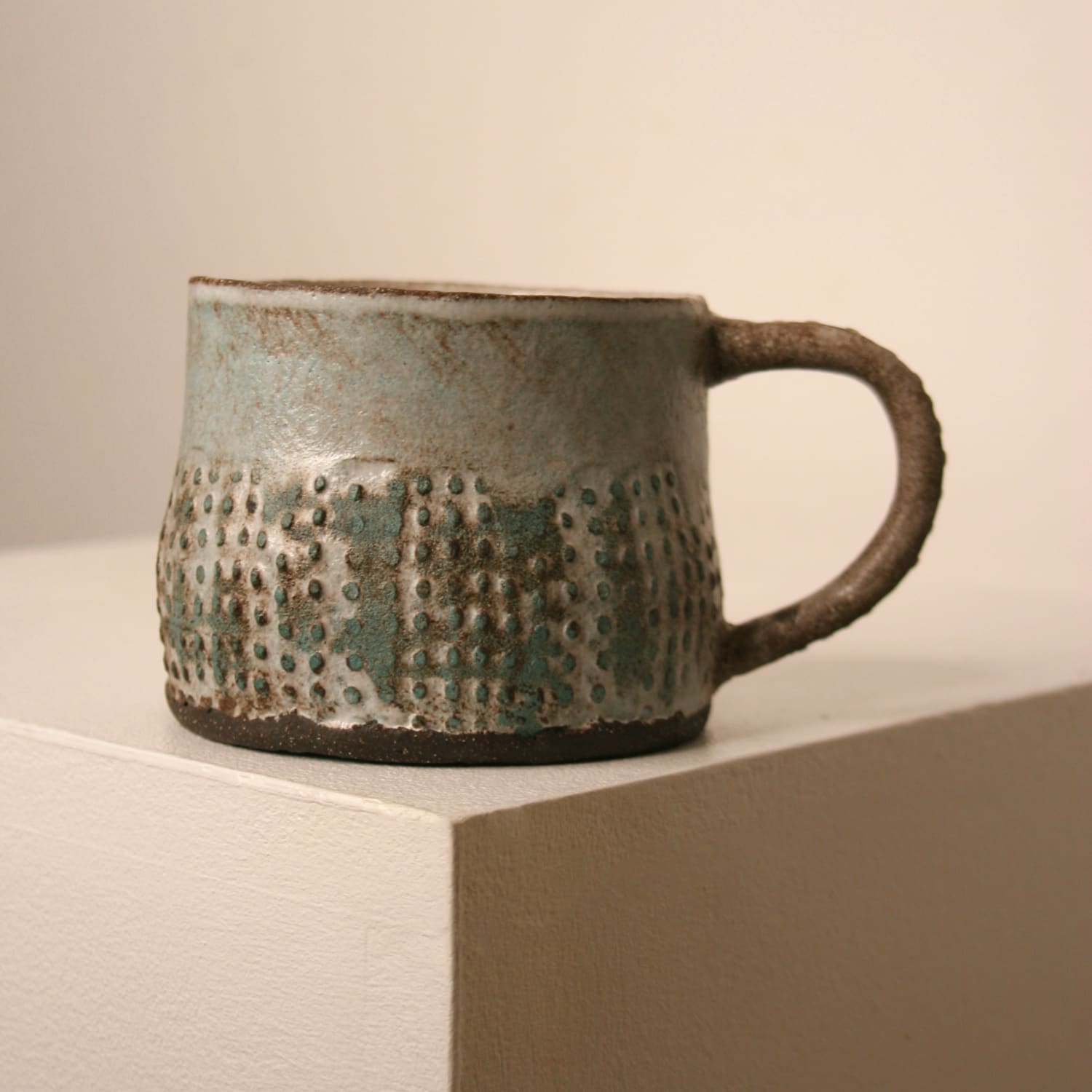 Elly Wall, Turquoise Mug #2