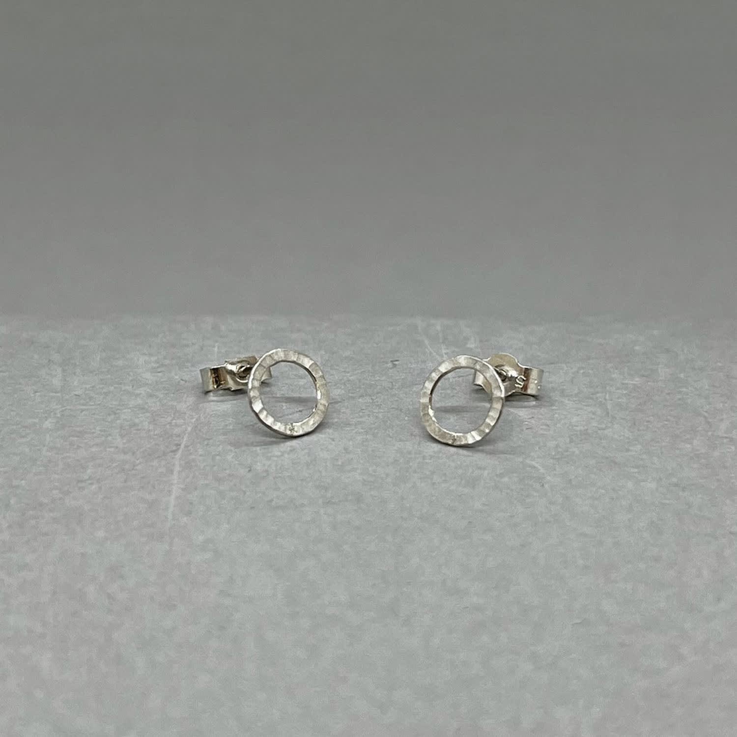 Emily Fermor, Sterling Silver Thin Rays Studs - Small