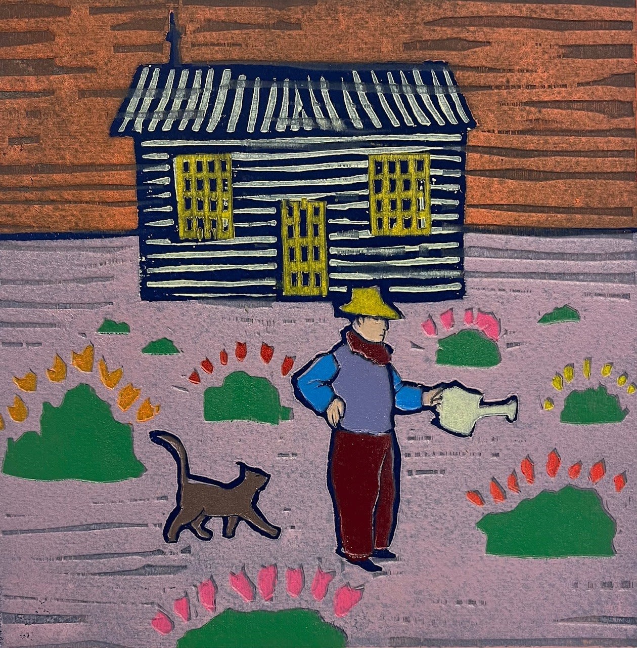 Mychael Barratt, Derek Jarman's Cat, 2024