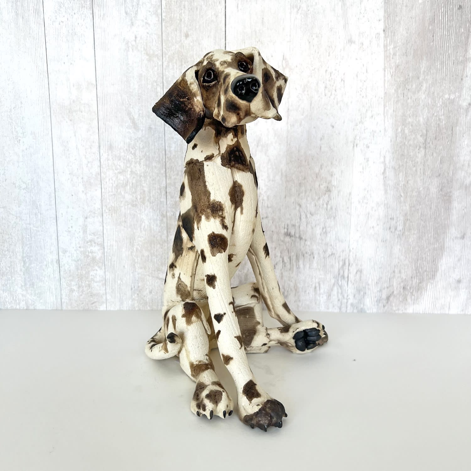 Virginia Dowe Edwards, Seated Spotty Dog, 2024