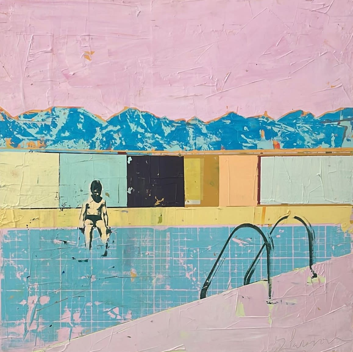 Dan Parry-Jones, Pool With Billie - Blue Mountain