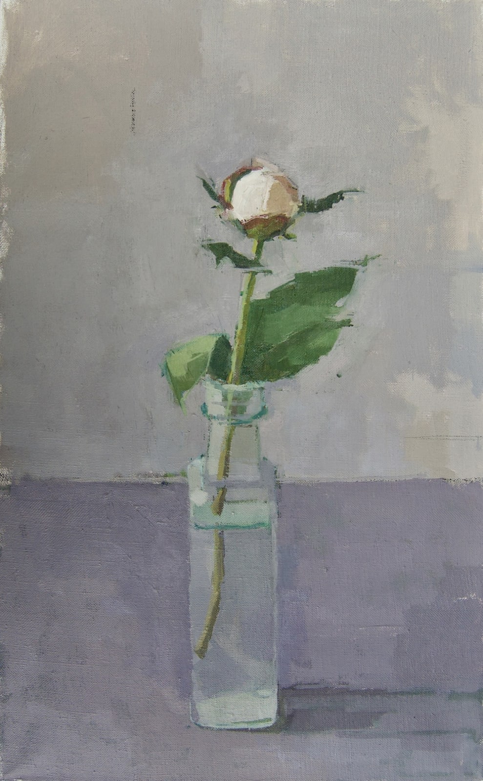 Sarah Spackman, White Peony Bud, 2021