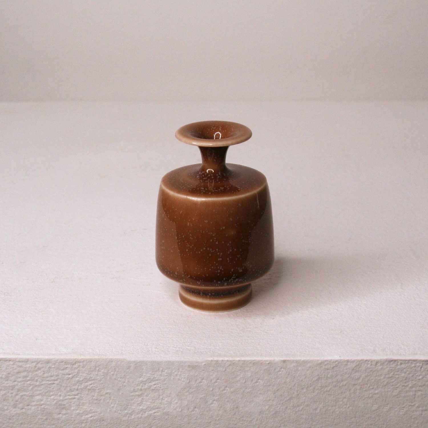 Yuta Segawa, Miniature Vase - Large Speckled Taupe