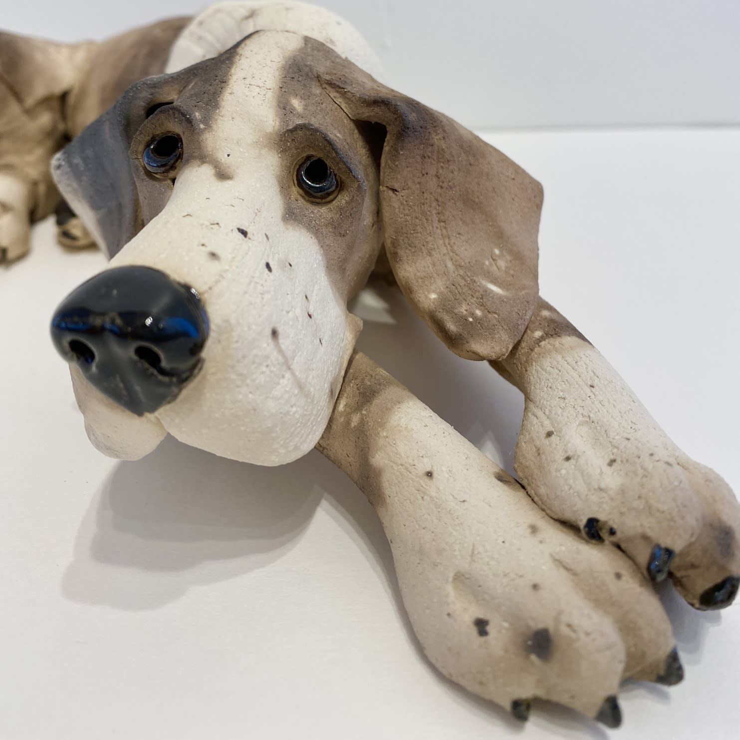 Virginia Dowe Edwards, Smoky Laying Down Dog