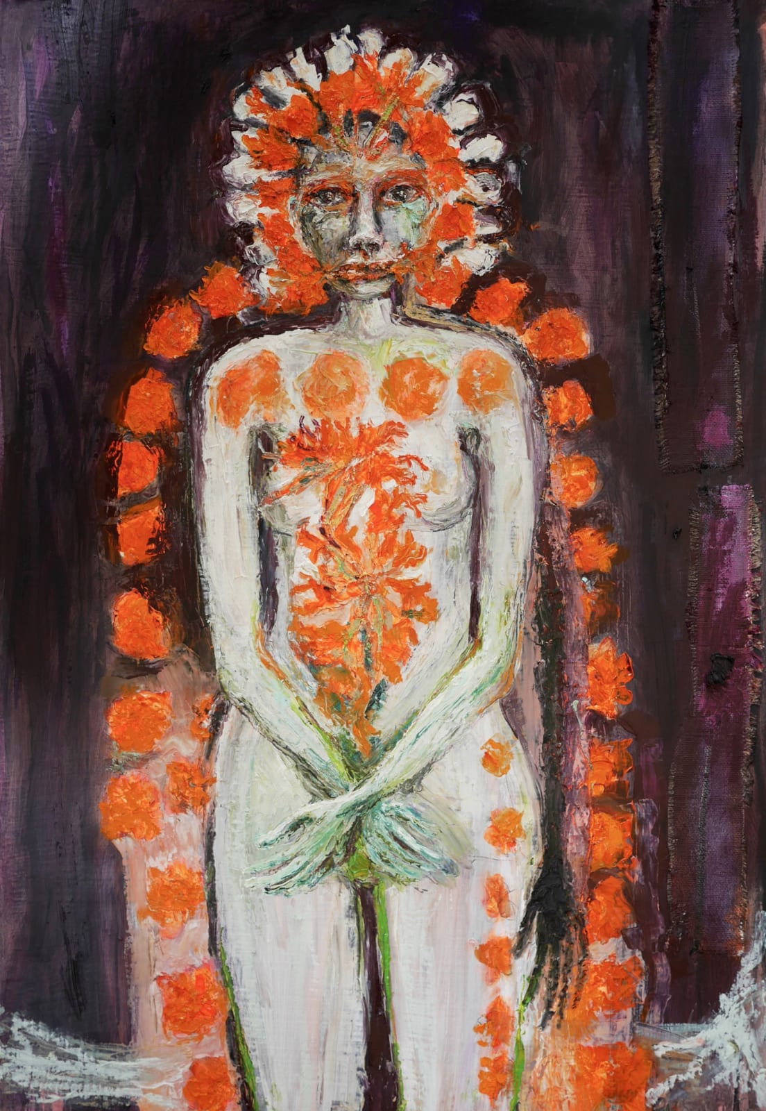 Rebecca Swainston, Cloaked Flower Eater, 2024