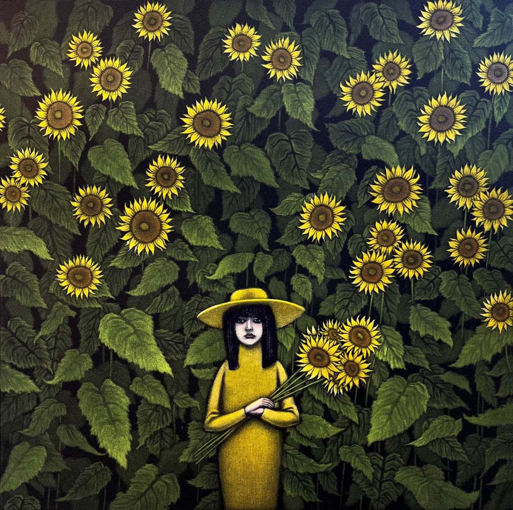 Mychael Barratt, Yayoi Kusama's Garden, 2023