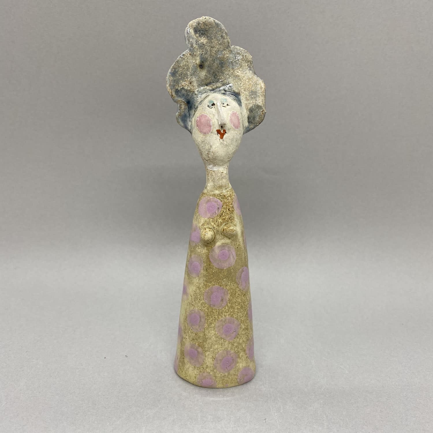 Jane Muir, Little Lady - Pale Lavender Spots 1 , 2022