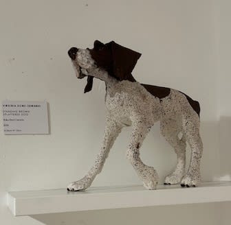Virginia Dowe Edwards, Special Purchase - Lloyd | Standing Splattered Dog