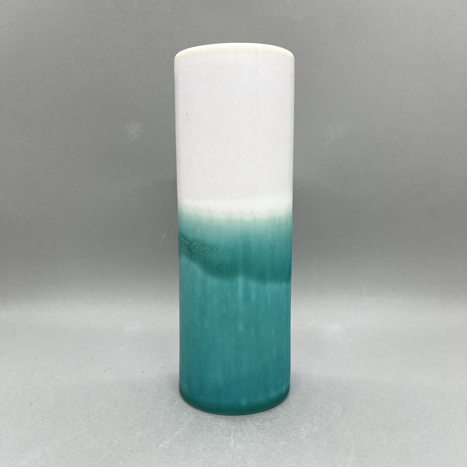 Yuta Segawa, Cylinder Vase - Lilac & Turquoise