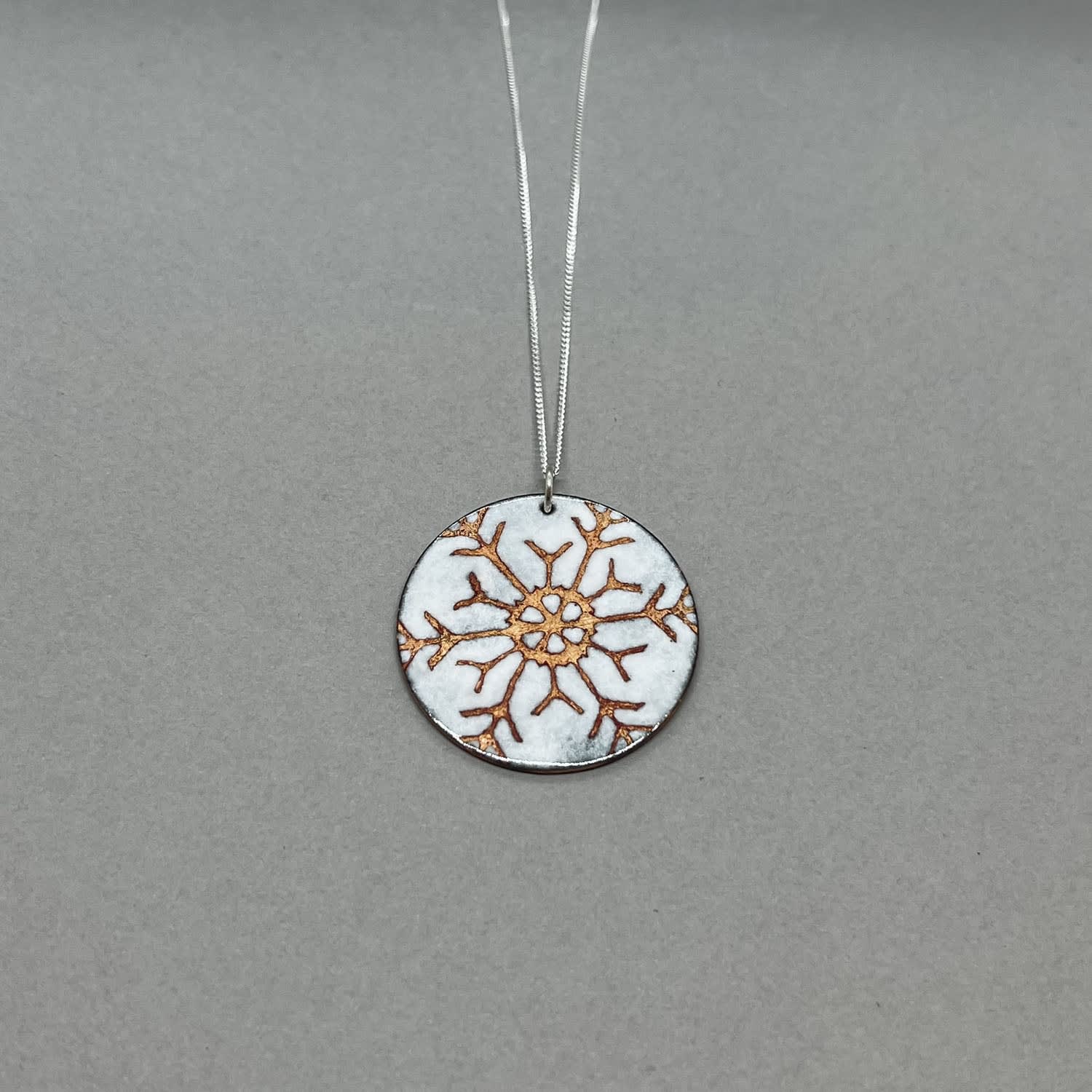 Janine Partington, Necklace Pendant - Snowflake
