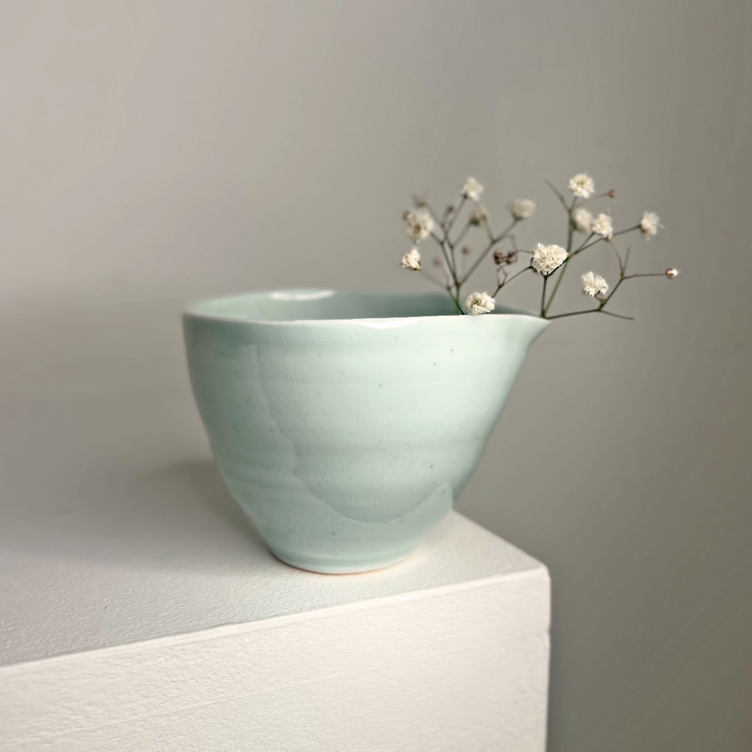 Linda Bloomfield, Celadon Pouring Bowl, 2025