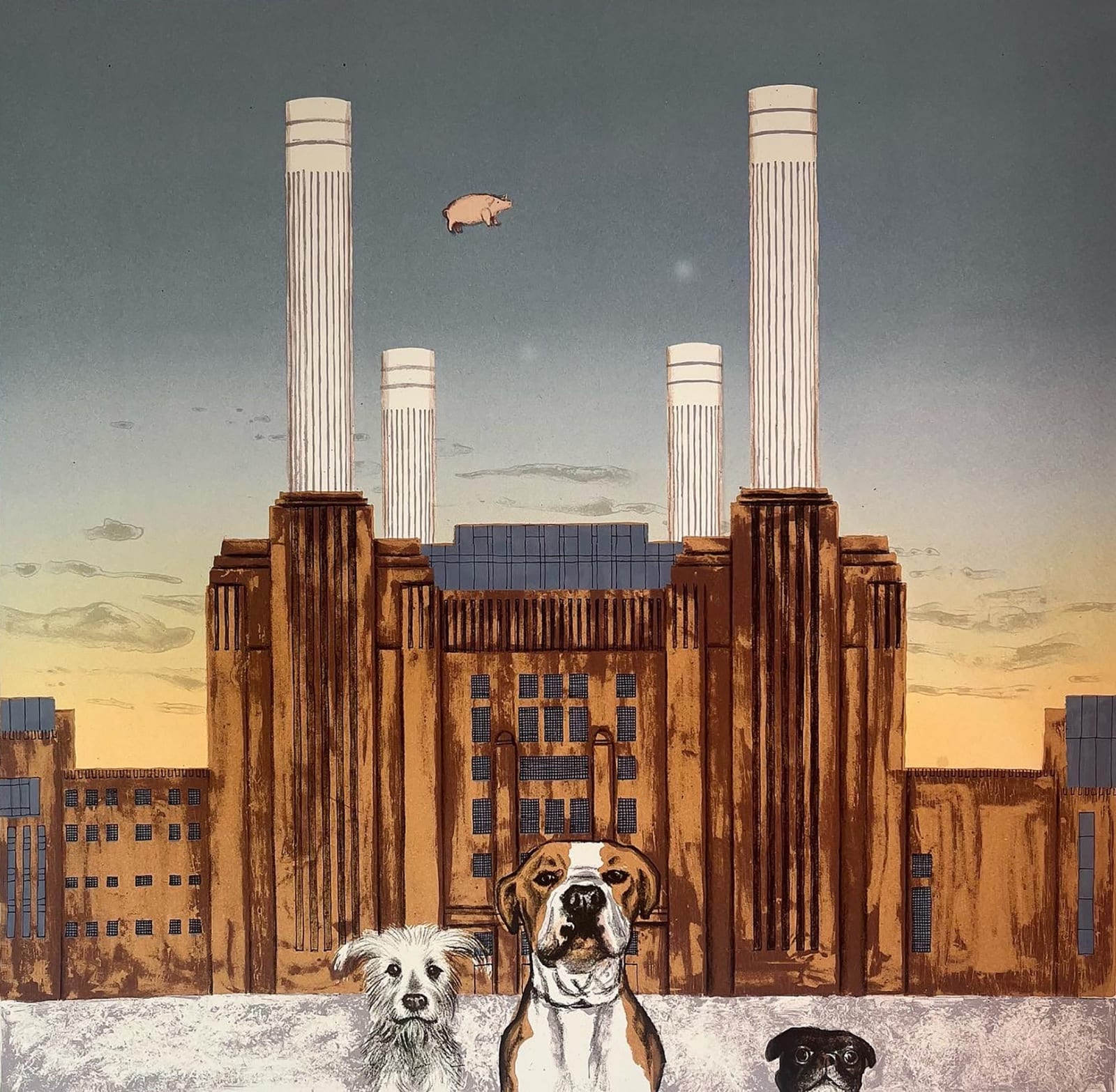 Mychael Barratt, Wes Anderson's Dog - Battersea Power Station