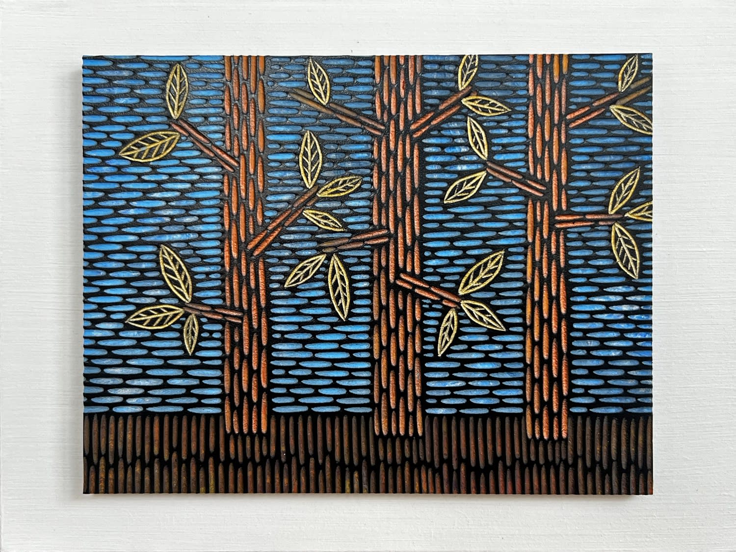 Janine Partington, Landscape Panel - Three Trees