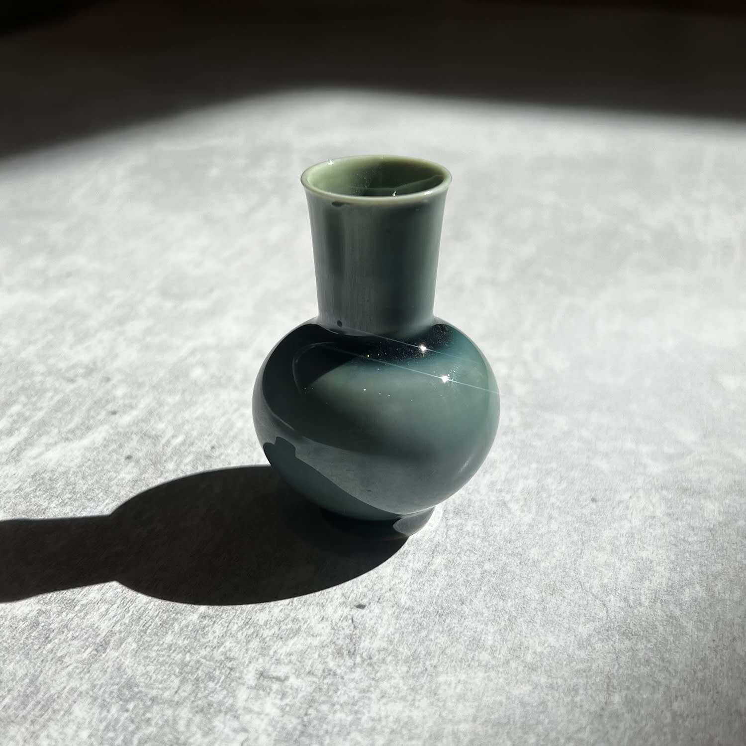 Yuta Segawa, Miniature Vase - Medium Teal