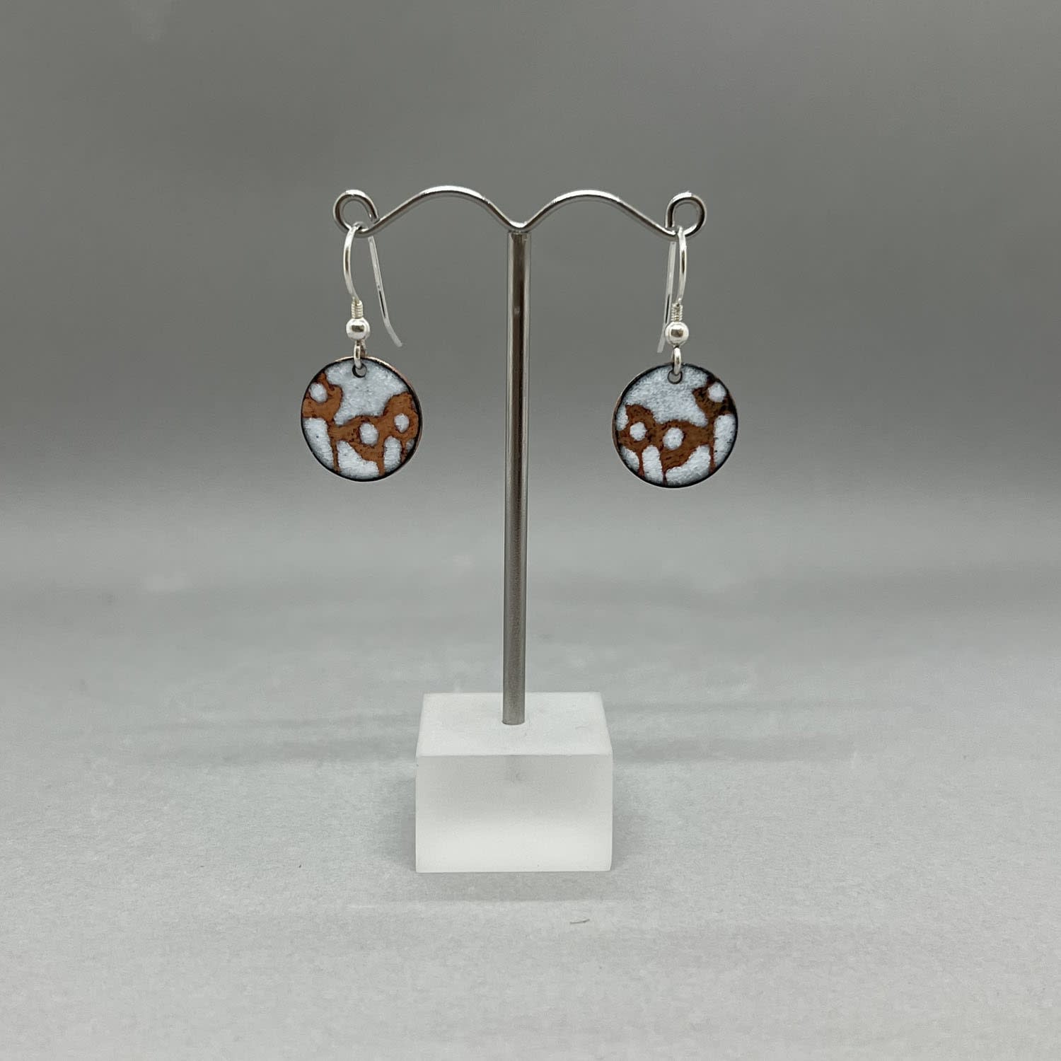 Janine Partington, Earrings - Poppies