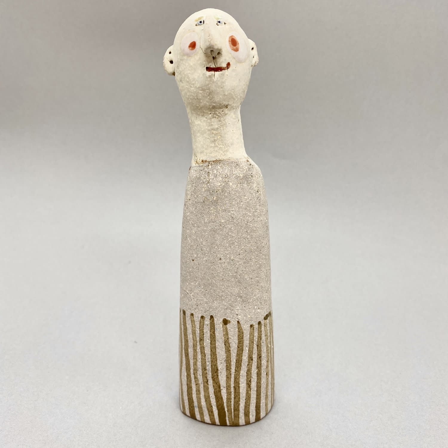 Jane Muir, Little Man, Brown stripes