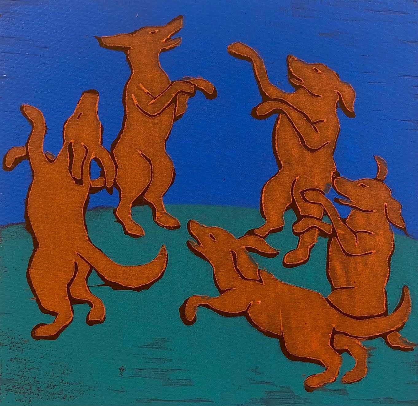 Mychael Barratt, Matisse's Dogs, 2021
