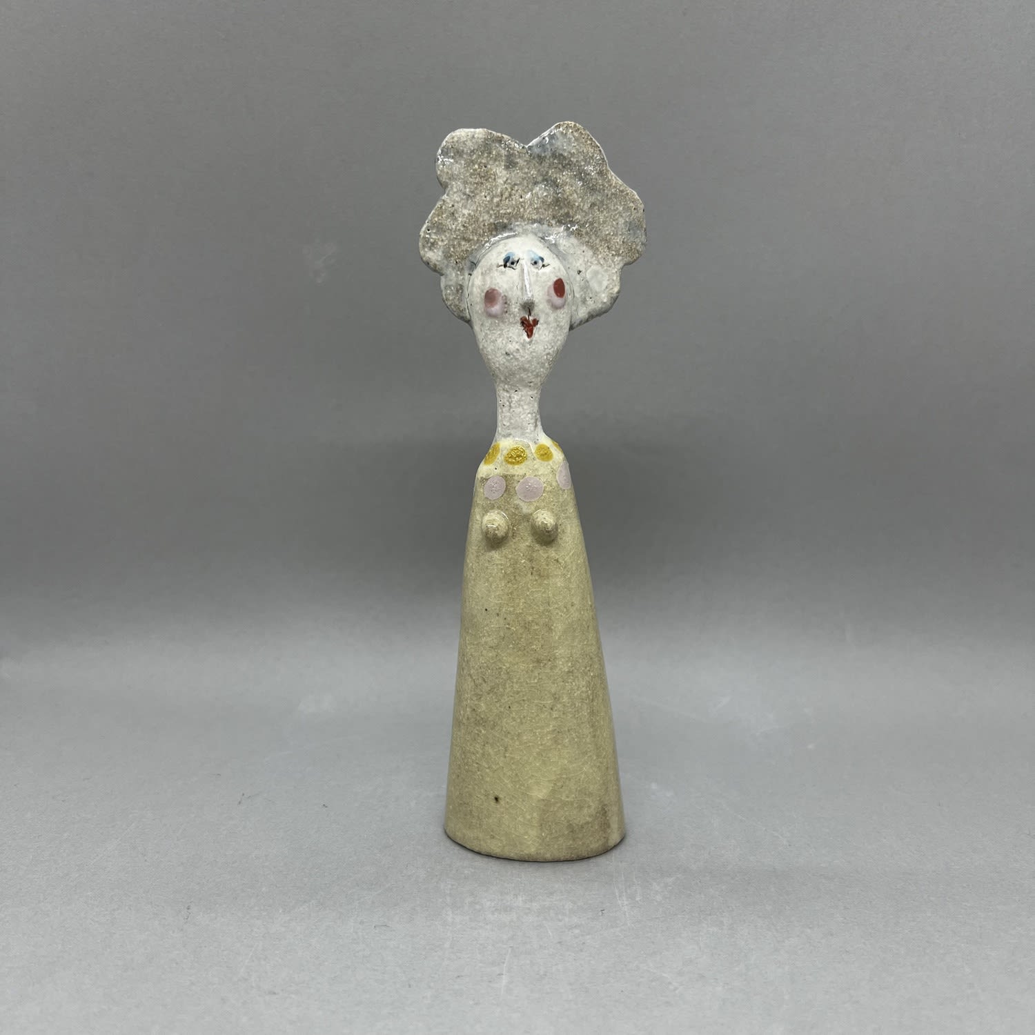 Jane Muir, Little Lady - Sand, Pink & Yellow Necklace Spots