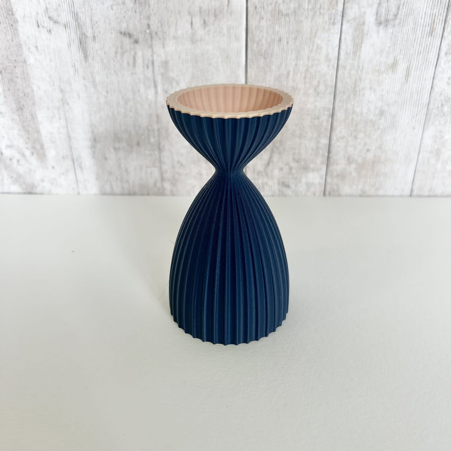 Keeley Traae, Large Vase - Ink & Marshmallow