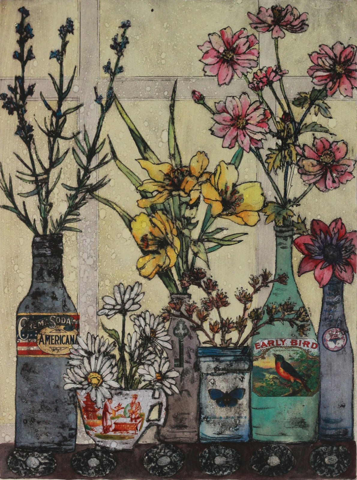 Vicky Oldfield, Tuesdays Flowers Two, 2020