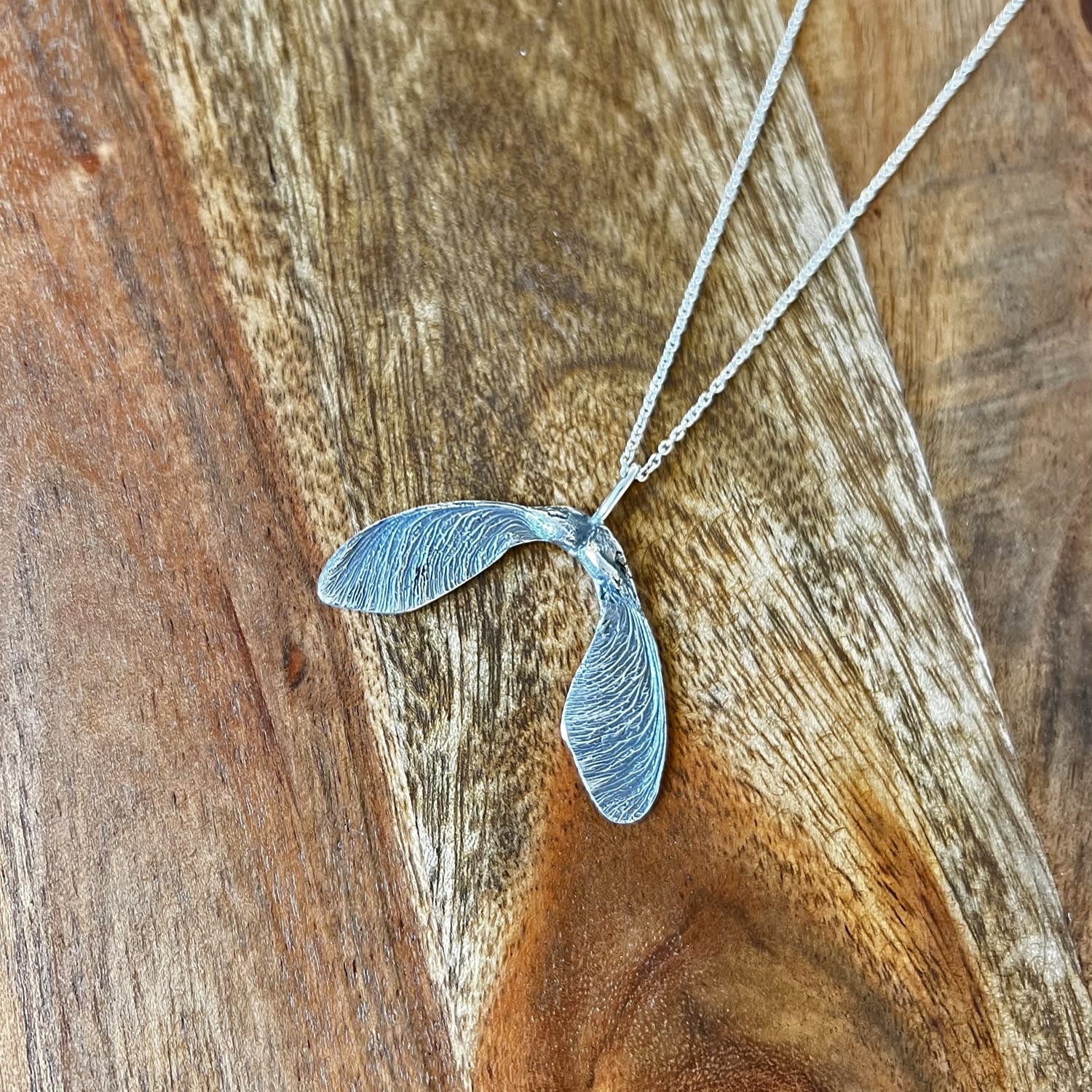 Lucy Jade Sylvester, Double Sycamore Pendant