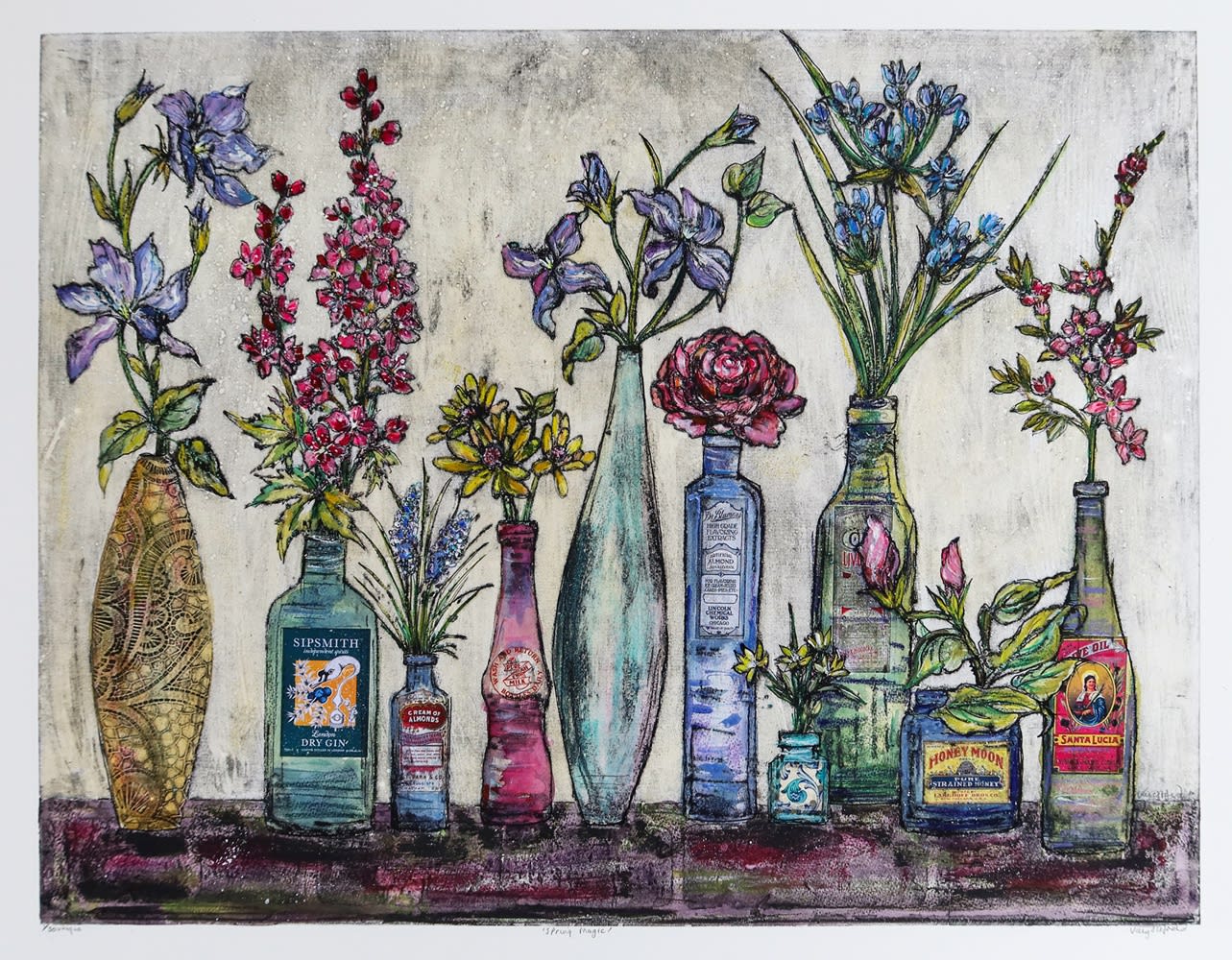 Vicky Oldfield, Spring Magic, 2022