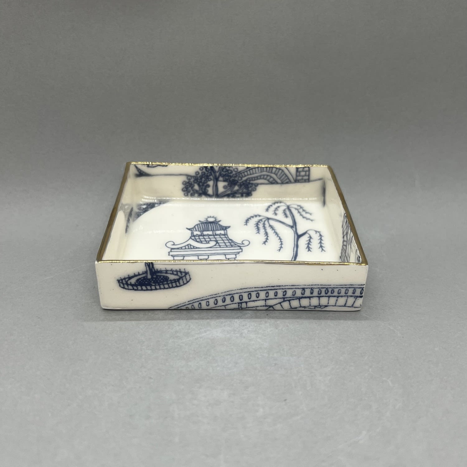 Janine Roper , Sydney Gardens - Rectangular Tray