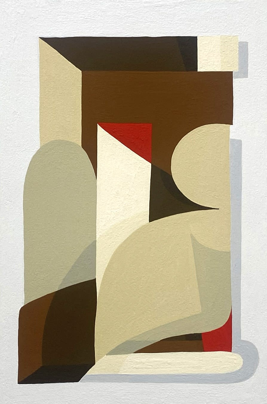 Kleiner Shames, Acrylic Study #1