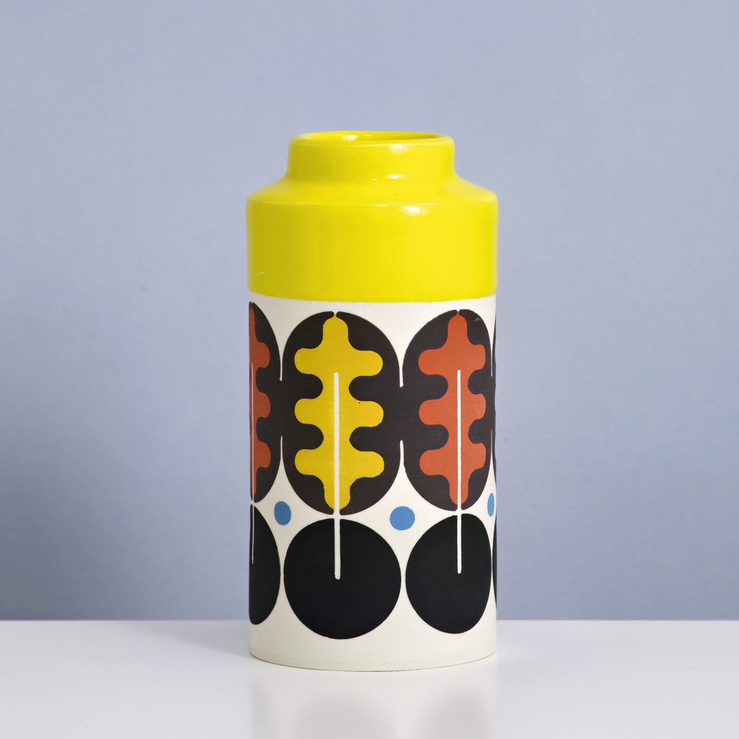 MapMap, Can Vase - Yellow, Red & Black